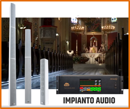 impianto audio chiesa