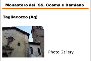 Tagliacozzo, Monastero SS. Cosma e Damiano